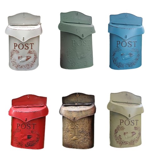 Shabby chic briefkasten - shabby,