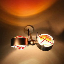 Top Light Puk Mini Side Twin LED-Wandlampe Deckenleuchte Weiß SIEHE TEXT/FOTOS