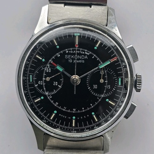 Vintage sekonda poljot 3017 - vintage,