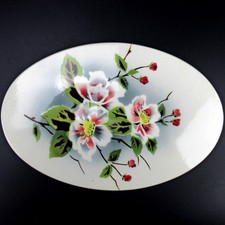 Jugendstil Keramik Platte um