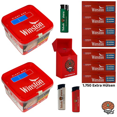 Winston red rot volumentabak - winston, red/rot