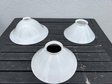 3 Original alte Vintage weiße