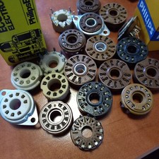 SET SOCKEL B9D NOVAL OCTAL