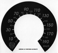 Tachofolie KM/H Tacho