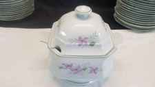 Winterling Marktleuthen Bavaria China weiß & blumig Deckel Servier Tureeen