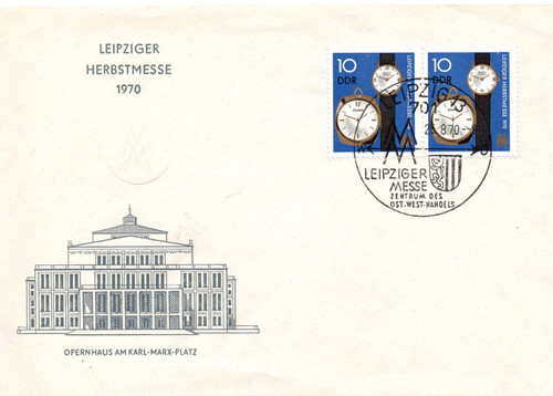 Fdc ddr 1970 - fdc,