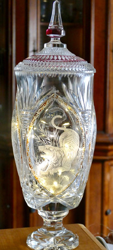 Tiger und drache deckel pokal - tiger, und-drache-deckel