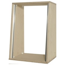 Studiorack 20HE Birke MP Bausatz Unlackiert 7° Schräg Studio Rack