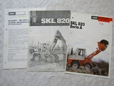 Prospekt Schaeff SKL 820 Serie