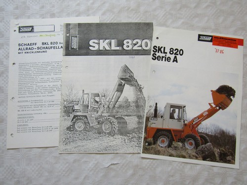 Prospekt schaeff skl 820 serie - prospekt,