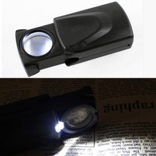 Mini taschenlupe mit led licht - mini,