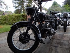 Motorrad  BMW  Oldtimer Baujahr 1953