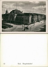 Foto Kiel Bahnhof 1960 Foto