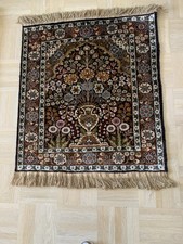 Seidenteppich Wandbehang  feine Knüpfung