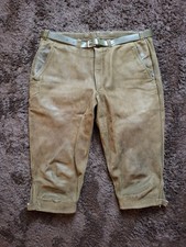 alte Lederhose 52 54 Kniebund