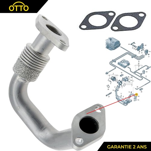 Schlauch von agr - schlauch, agr-ventil