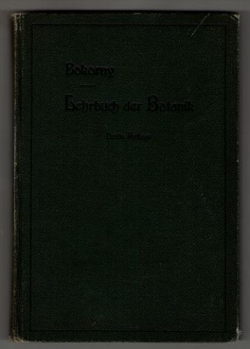 Lehrbuch der botanik - lehrbuch,