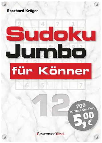 Sudokujumbo für könner - sudokujumbo, 12