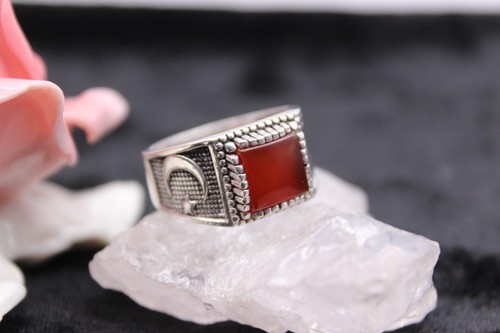 Vintage silberring herrenring - vintage,