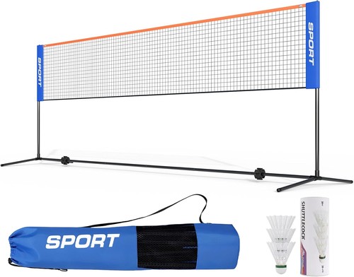 Badmintonnetz set mit - badmintonnetz, 3x