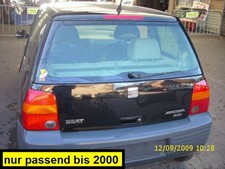 Heckklappe / Heckdeckel Seat Arosa 1.7 SDI 6 H Farbe Schwarz LO41 Limousine