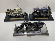 3x Motorrad Modelle Maisto