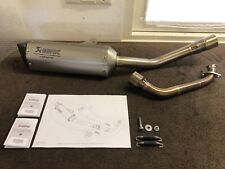 Akrapovic exhaust system