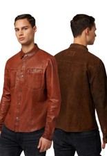 Lederhemd "Roberto" Wendehemd