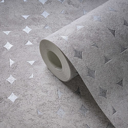 Vliestapete mit geometrischen