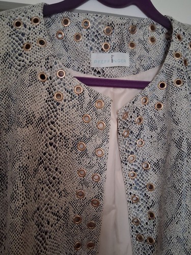 Stylischer kurzblazer mit - stylischer,
