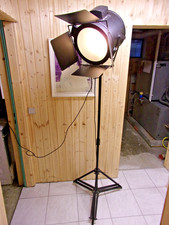 Stehlampe Stehleuchte Atelier Lampe Studio Scheinwerfer Vintage Fluter Leselampe