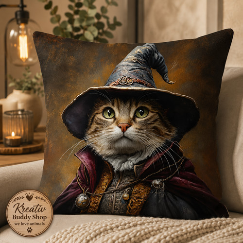 Kissen füllung kater katze - kater,