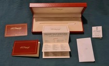 ST DUPONT Paris Original Stift Geschenkbox mit Dokumenten.