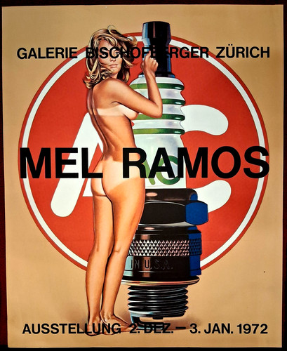 Ausstellungsplakat mel - ausstellungsplakat, „mel