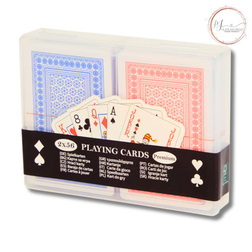 56er premium spielkarten - 2x,