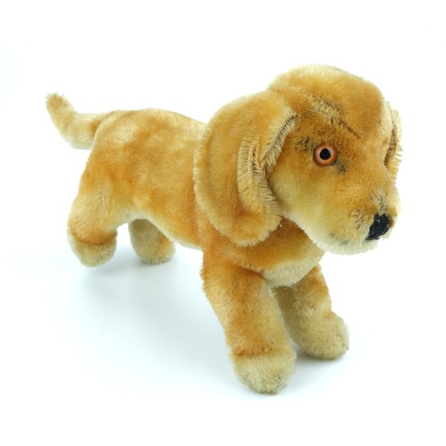 Steiff dackel hund mohair - dackel,