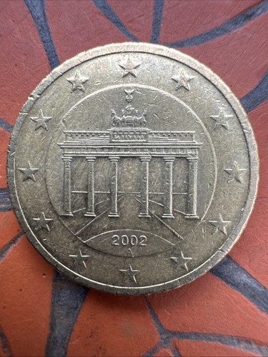 Eurocent münze deutschland - 50-eurocent-münze,