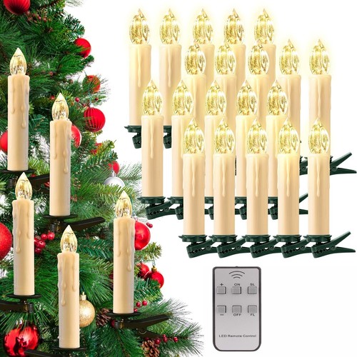 20er led weihnachtsbaumkerzen - 20er,