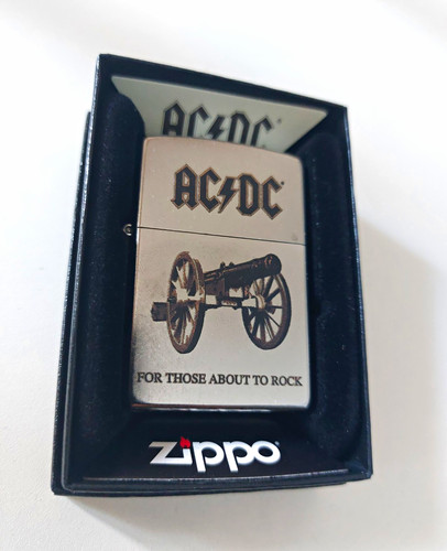 Zippo feuerzeug dc - zippo, ac/dc