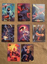 8x Marvel Masterpieces 1994