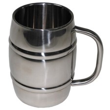 Krug fass edelstahl 1 l - "fass",