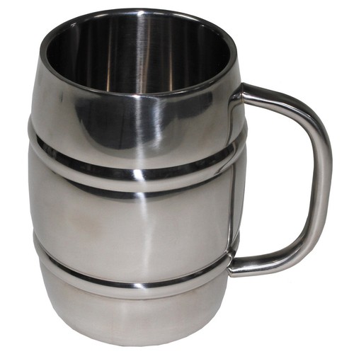 Krug fass edelstahl 1 l - krug,