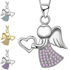 Schutzengel mit Herz Zirkonia