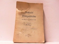 Zeittafel zur Weltgeschichte von 1866 August 1.bis 31. Dezember 1910. Grimpen, A