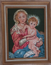Gobelin stickbild maria - gobelin,