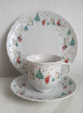 Weihnachtsgeschirr mit Winterlandschaft - absolute Rarität Schirnding Bavaria 