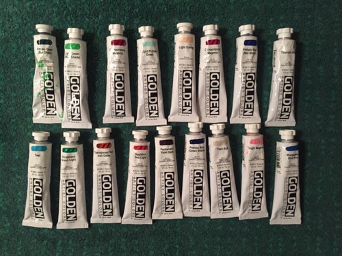 Golden acrylics heavy body - golden,