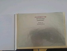 911  Porsche Cabriolet Betriebshandbuch 993