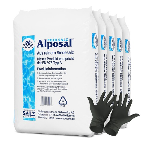 Alposal poolsalz 125kg - poolsalz,