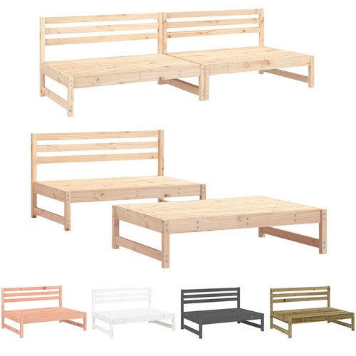Garten mittelsofa holz - mittelsofa,